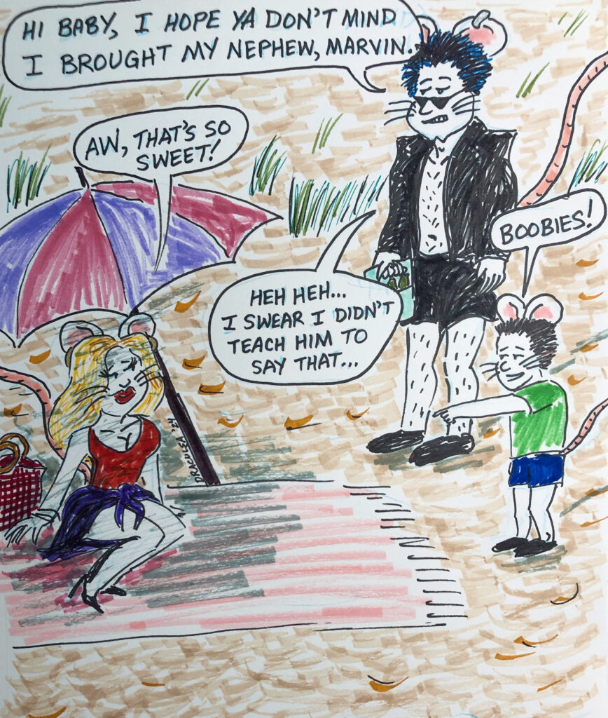 Ricky's nephew Marvin sure cuts to the chase.